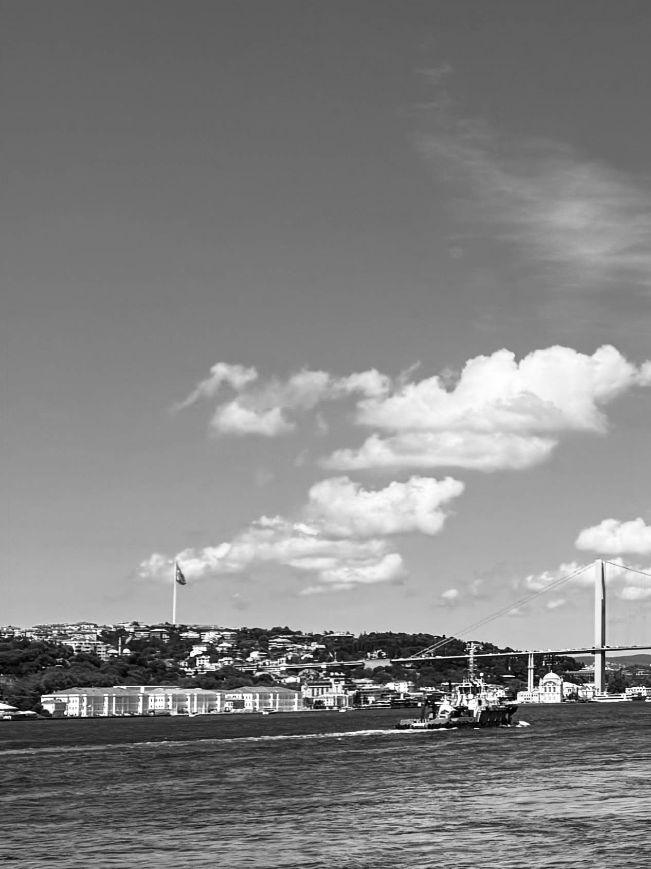 Istanbul — the Bosphorus at golden hour